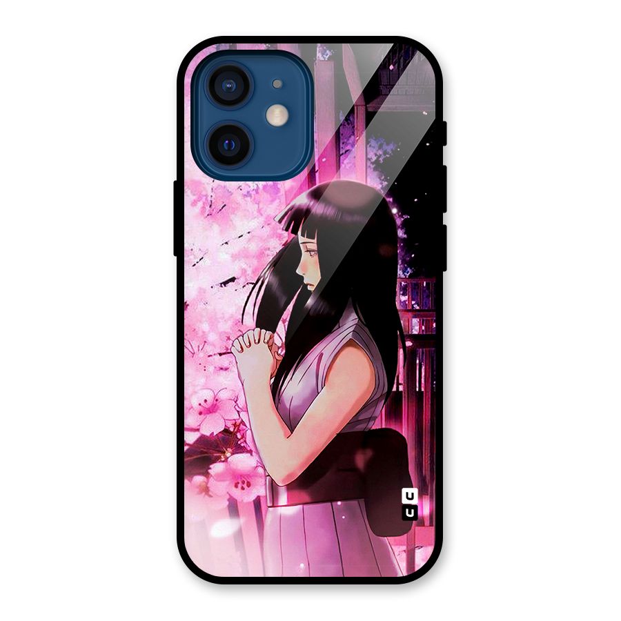 Hinata Preys Glass Back Case for iPhone 12 Mini