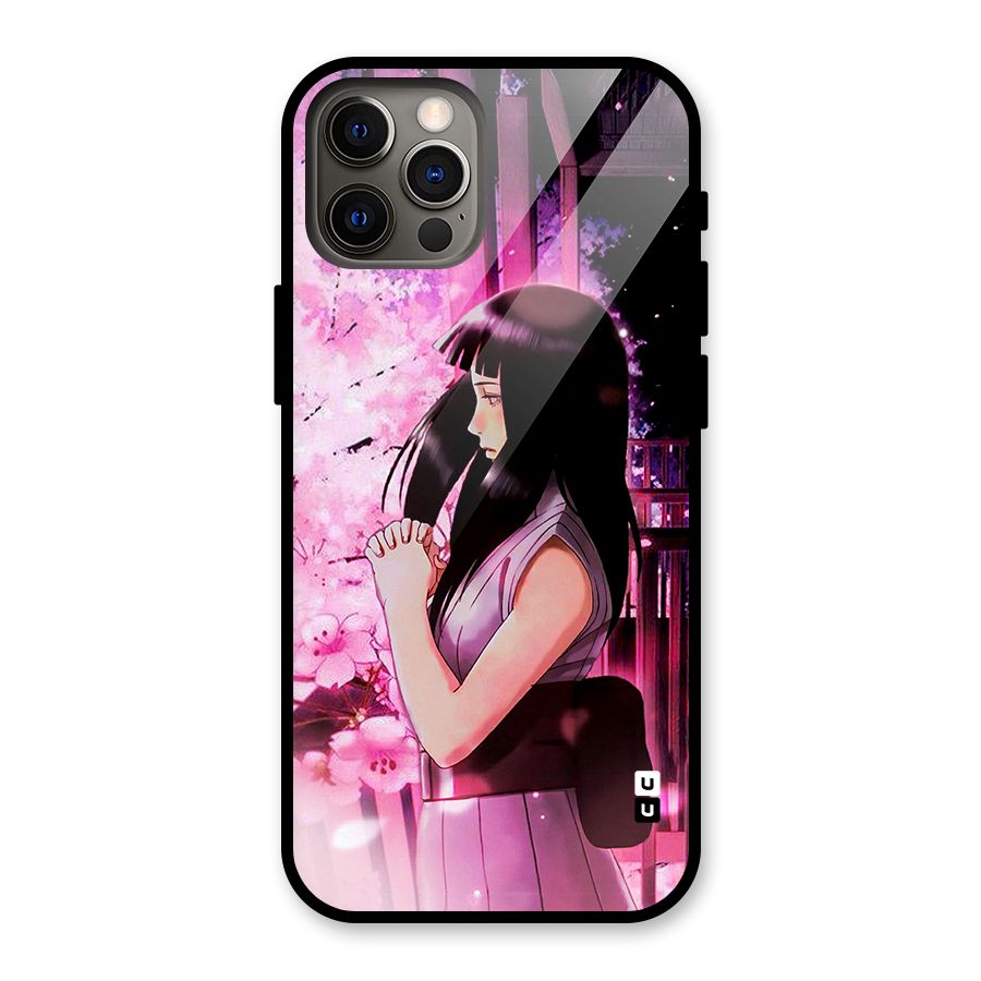 Hinata Preys Glass Back Case for iPhone 12 Pro