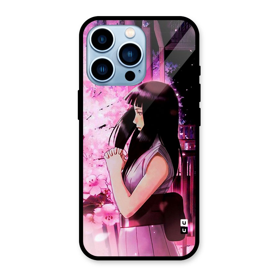 Hinata Preys Glass Back Case for iPhone 13 Pro