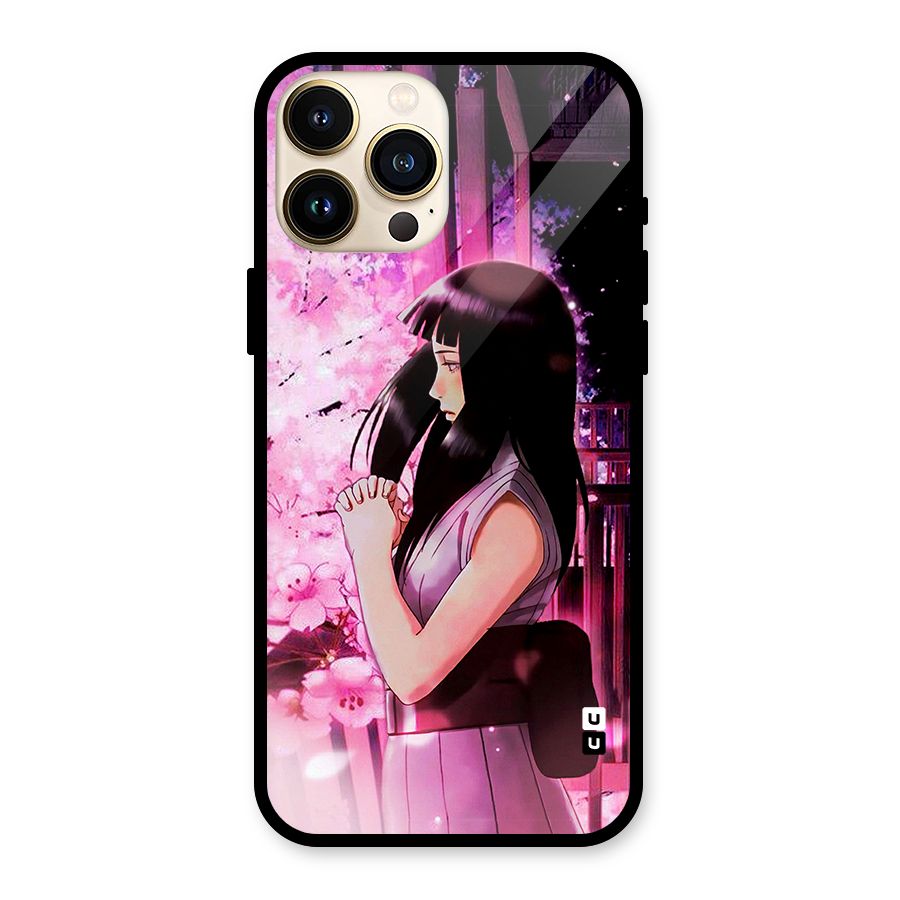 Hinata Preys Glass Back Case for iPhone 13 Pro Max