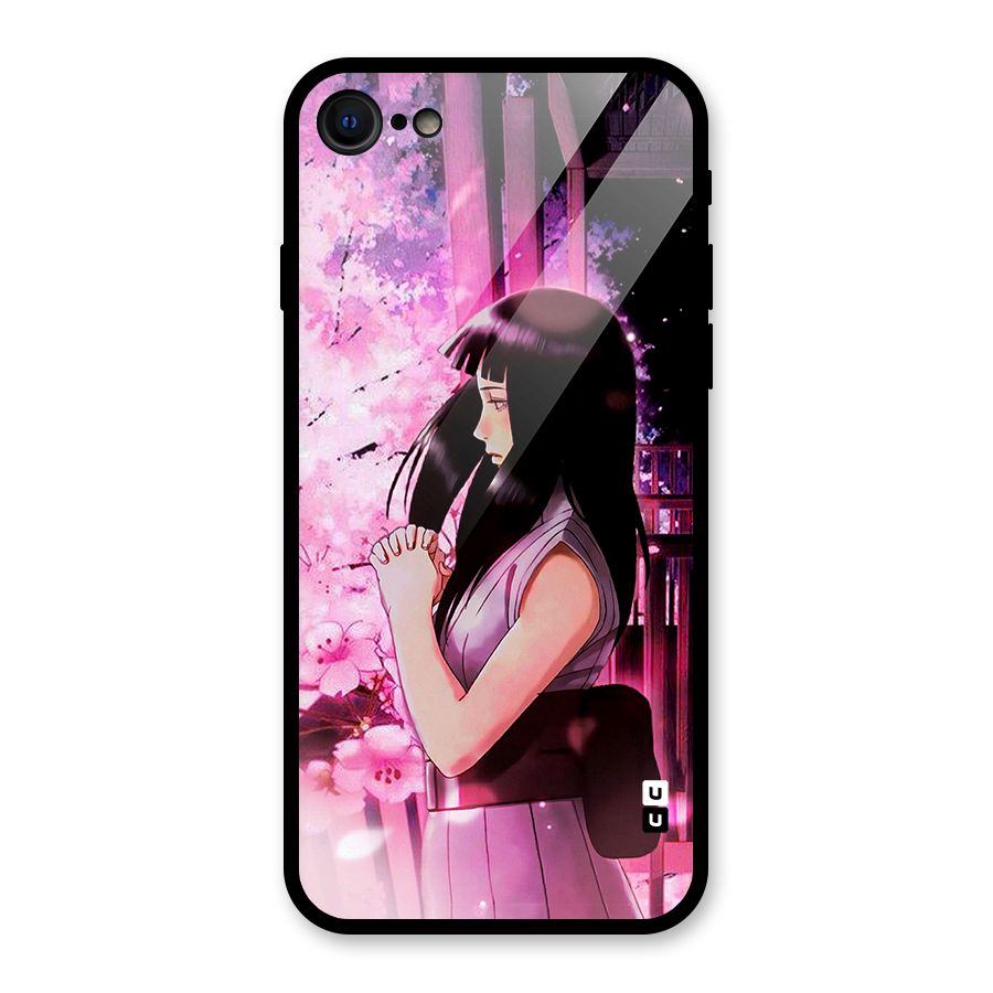 Hinata Preys Glass Back Case for iPhone 7
