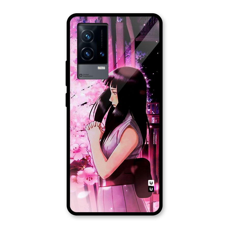 Hinata Preys Glass Back Case for iQOO 9 5G