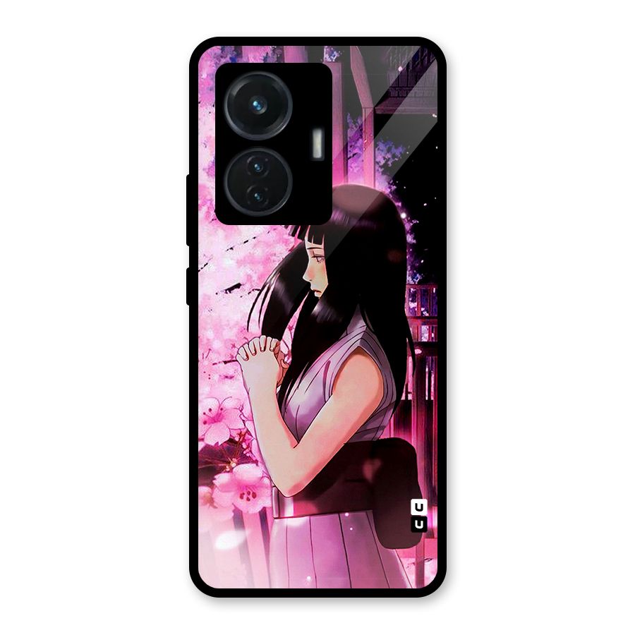 Hinata Preys Glass Back Case for iQOO Z6 44W
