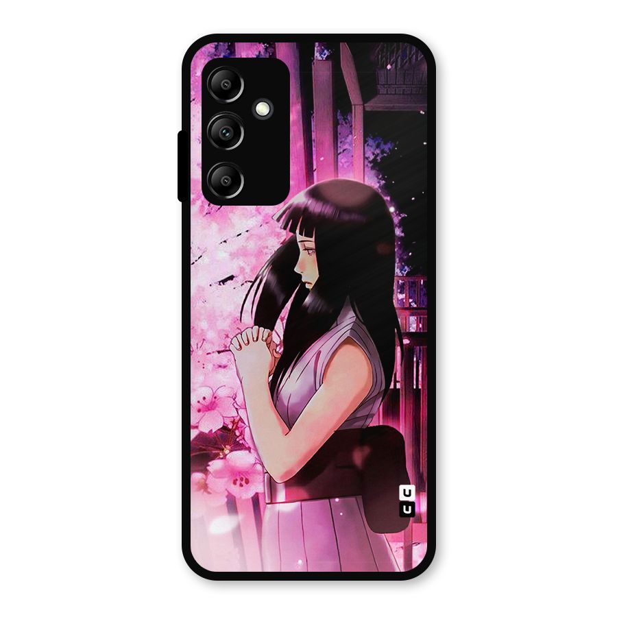 Hinata Preys Metal Back Case for Galaxy A14 5G