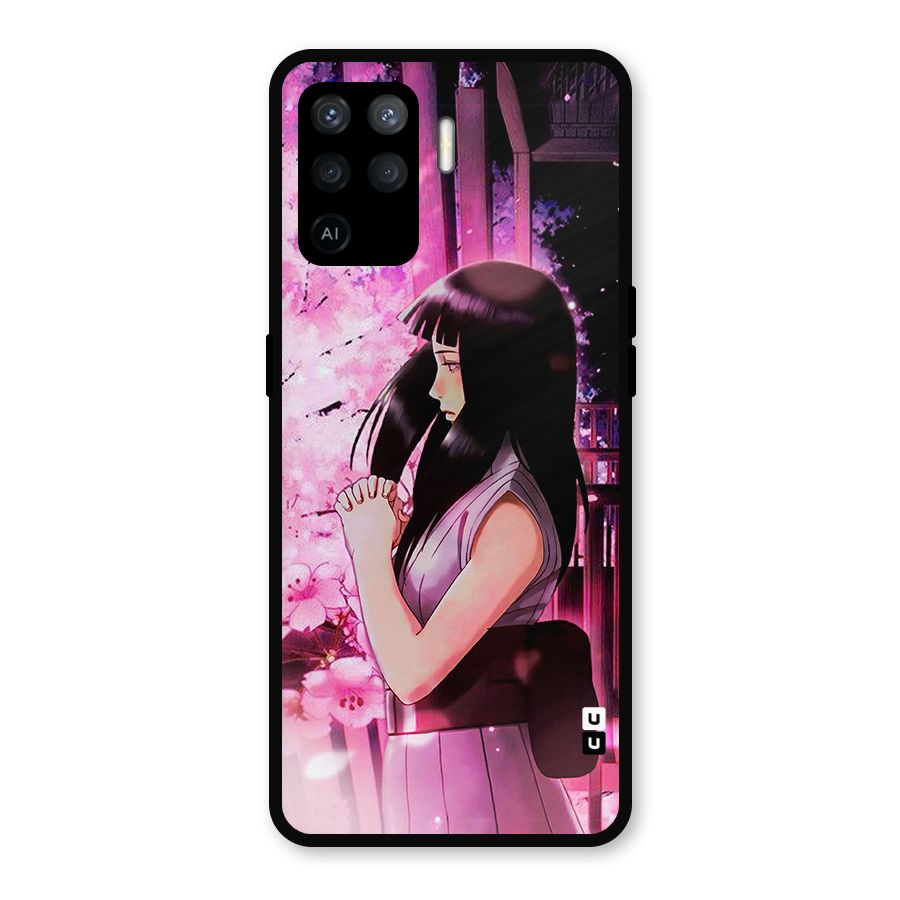 Hinata Preys Metal Back Case for Oppo F19 Pro