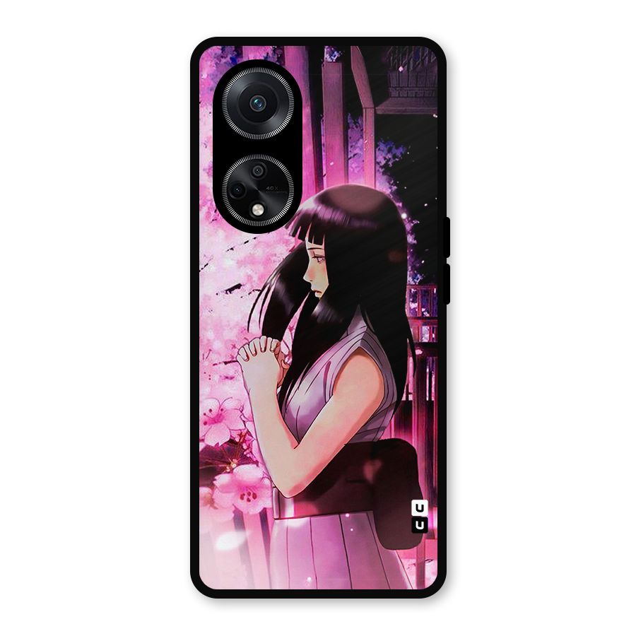 Hinata Preys Metal Back Case for Oppo F23
