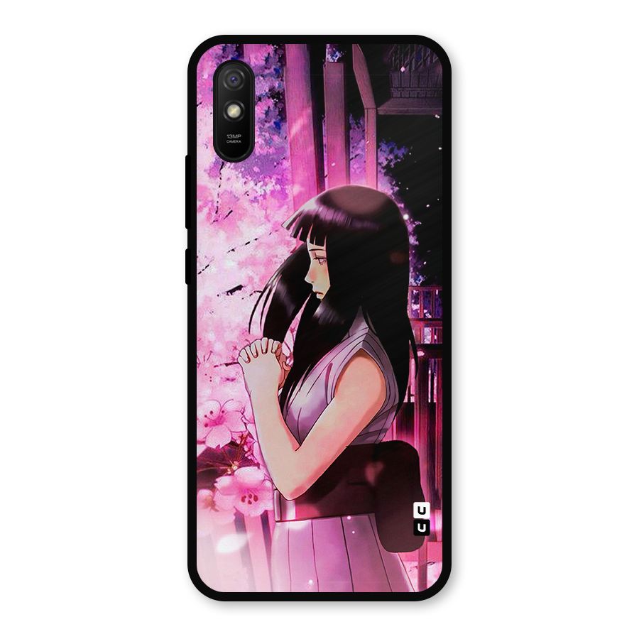 Hinata Preys Metal Back Case for Redmi 9a