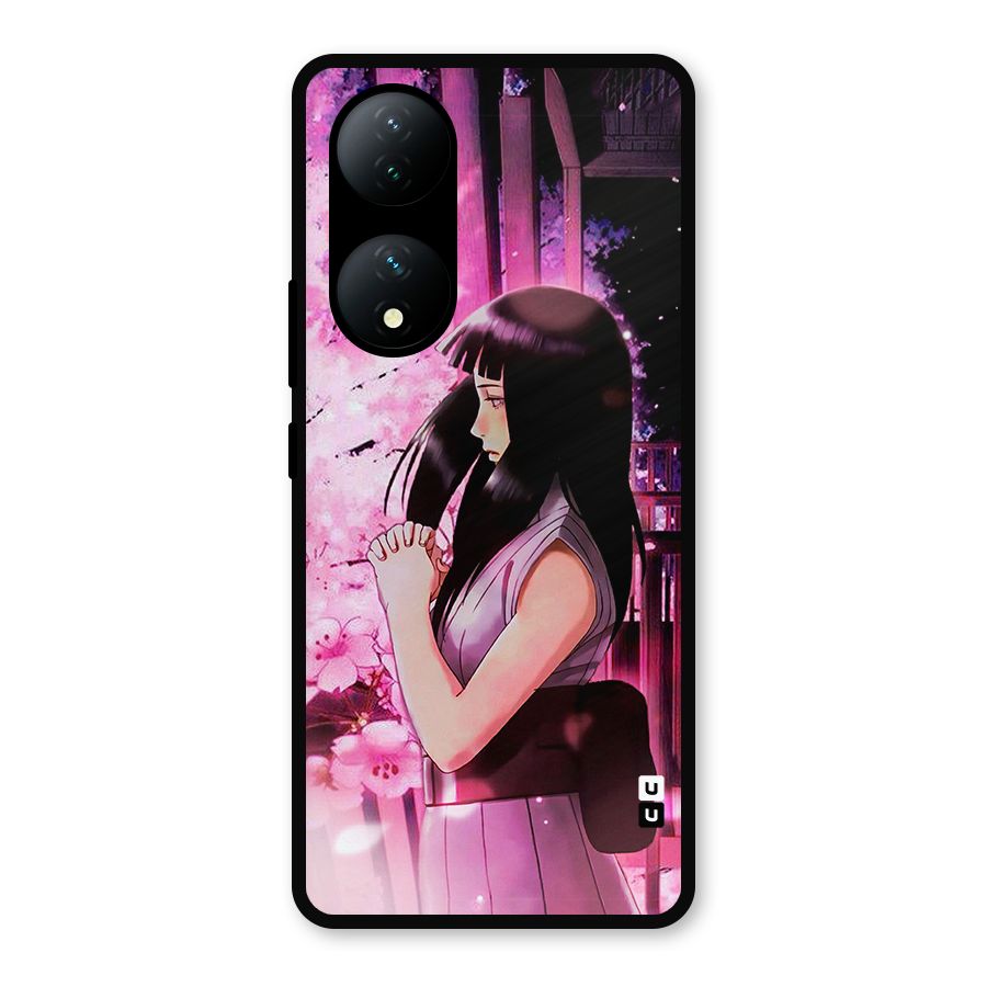 Hinata Preys Metal Back Case for Vivo Y100