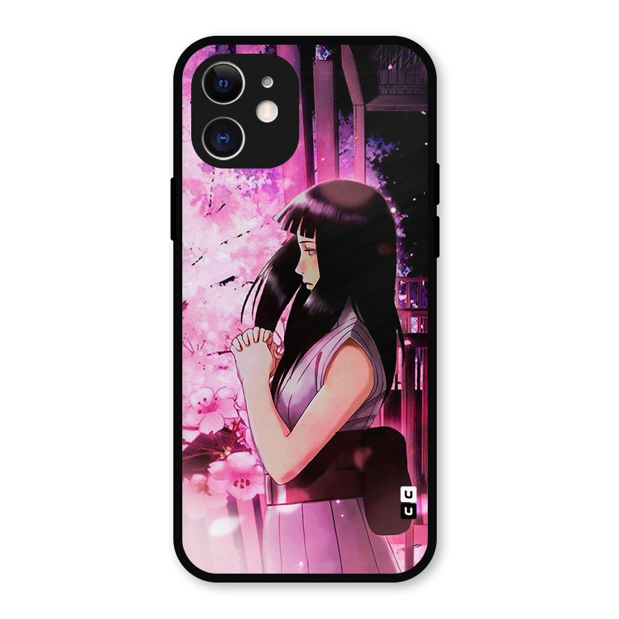 Hinata Preys Metal Back Case for iPhone 12