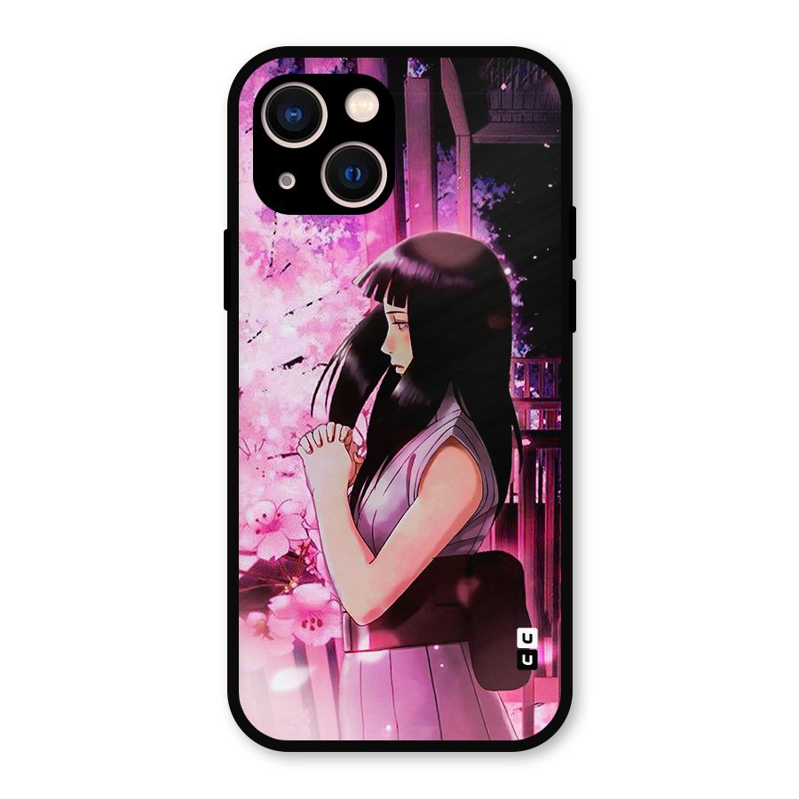Hinata Preys Metal Back Case for iPhone 13