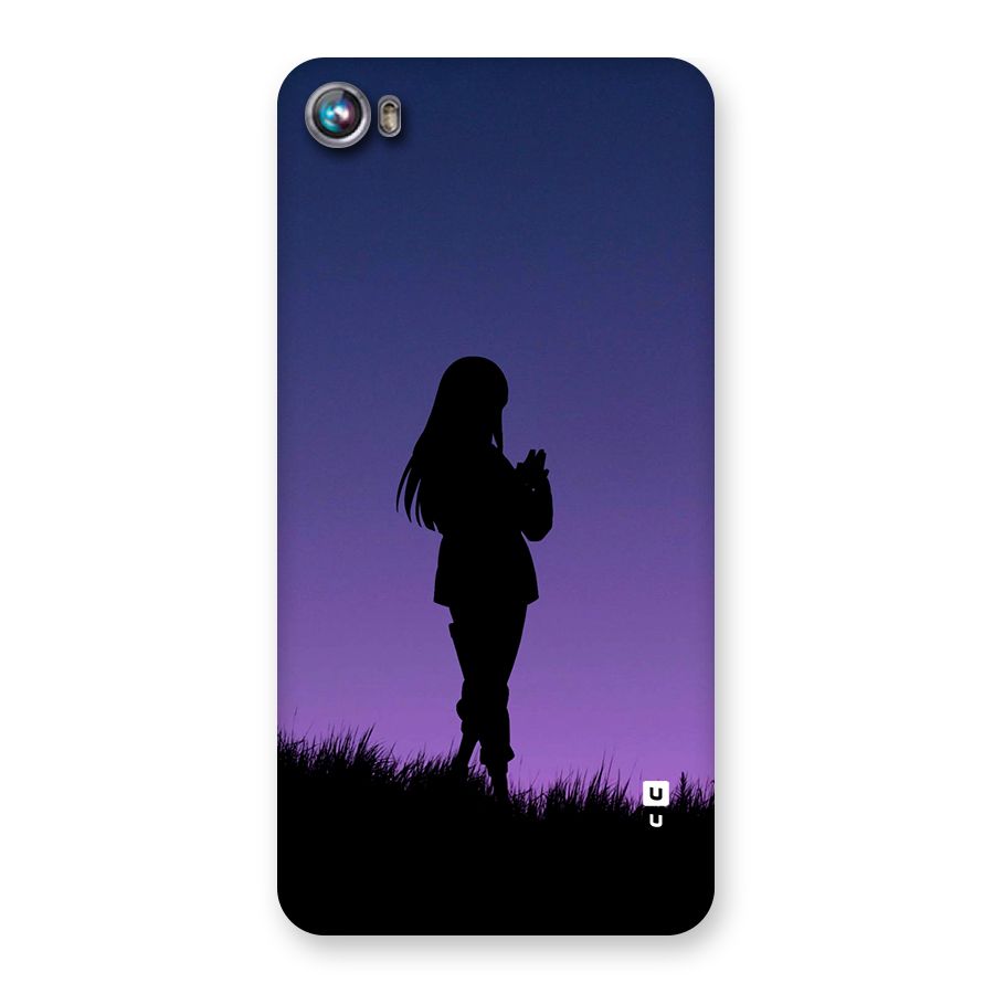 Hinata Shadow Back Case for Canvas Fire 4 (A107)