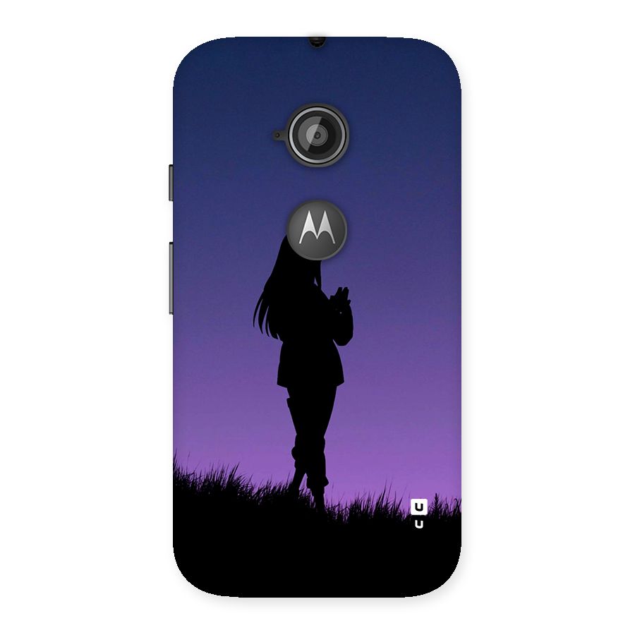 Hinata Shadow Back Case for Moto E 2nd Gen