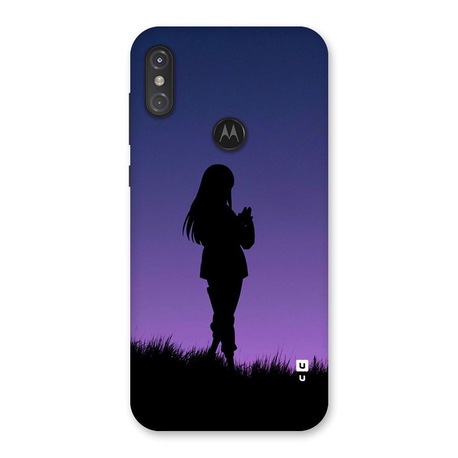 Hinata Shadow Back Case for Motorola One Power