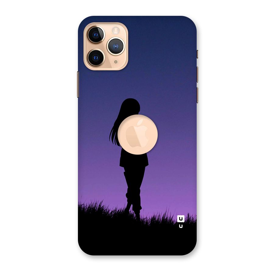 Hinata Shadow Back Case for iPhone 11 Pro Max Logo Cut
