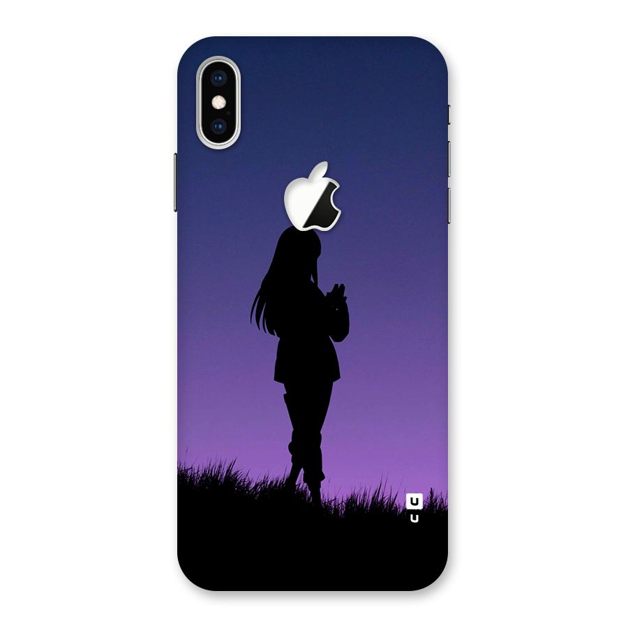 Hinata Shadow Back Case for iPhone XS Max Apple Cut