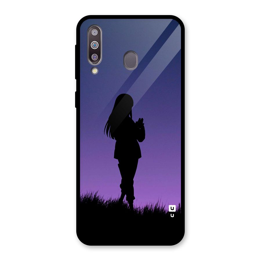 Hinata Shadow Glass Back Case for Galaxy M30