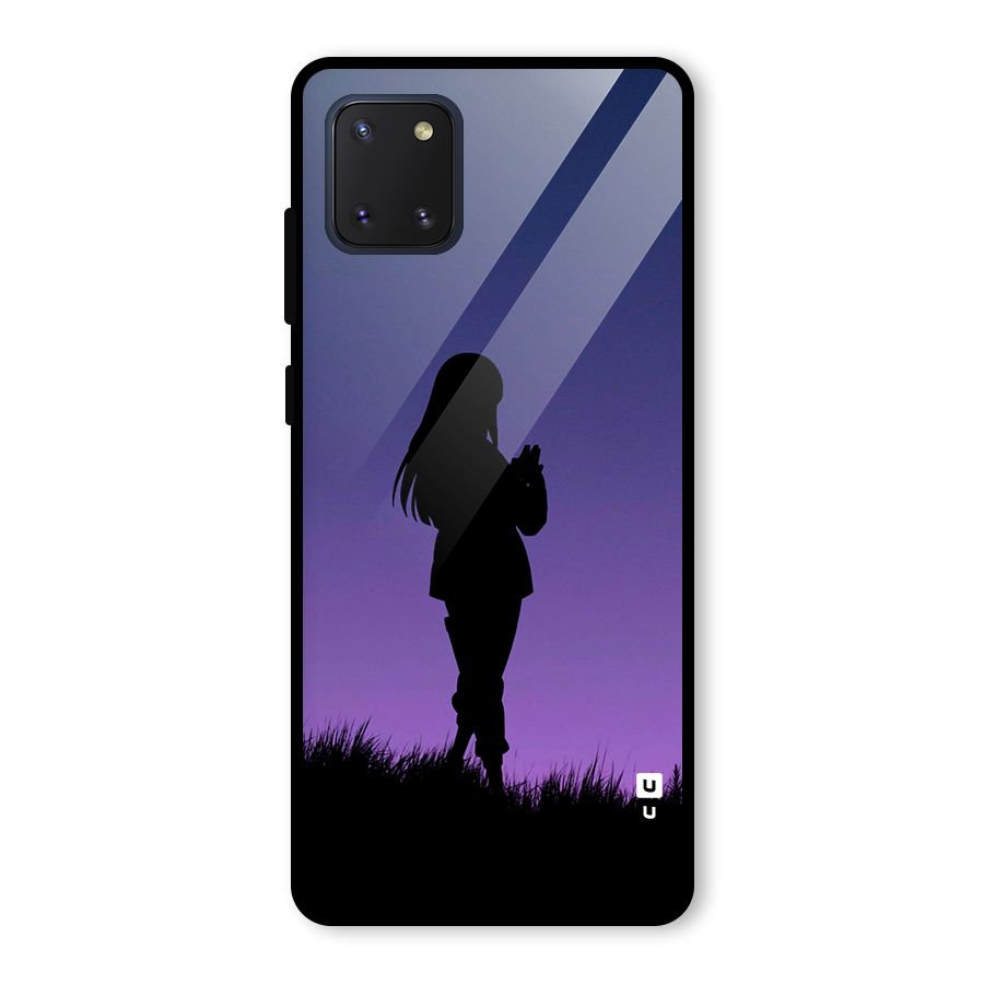 Hinata Shadow Glass Back Case for Galaxy Note 10 Lite