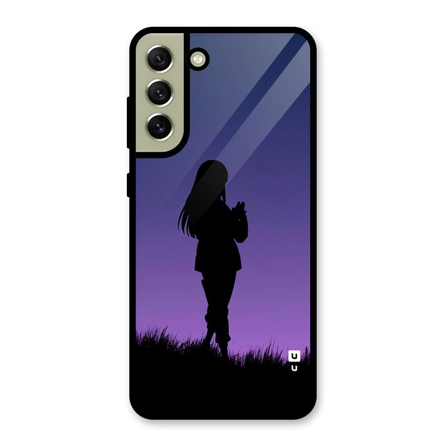 Hinata Shadow Glass Back Case for Galaxy S21 FE 5G