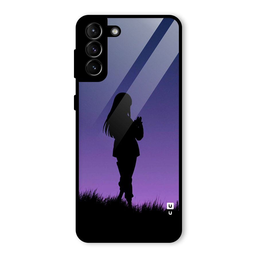 Hinata Shadow Glass Back Case for Galaxy S21 Plus