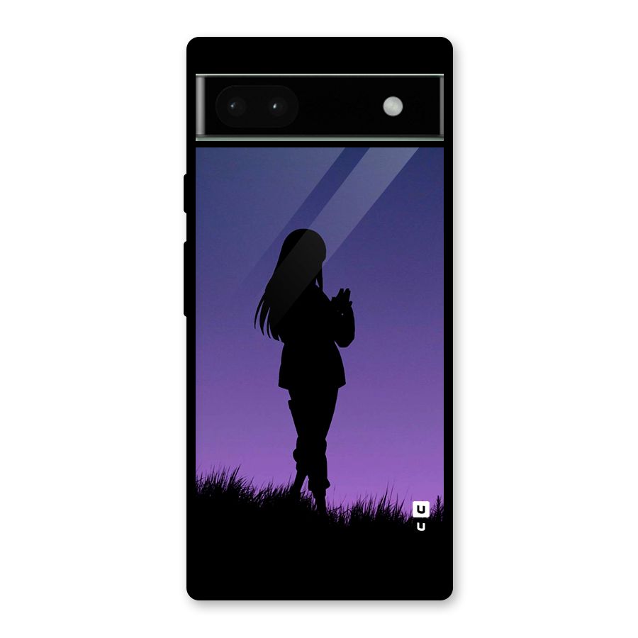 Hinata Shadow Glass Back Case for Google Pixel 6a