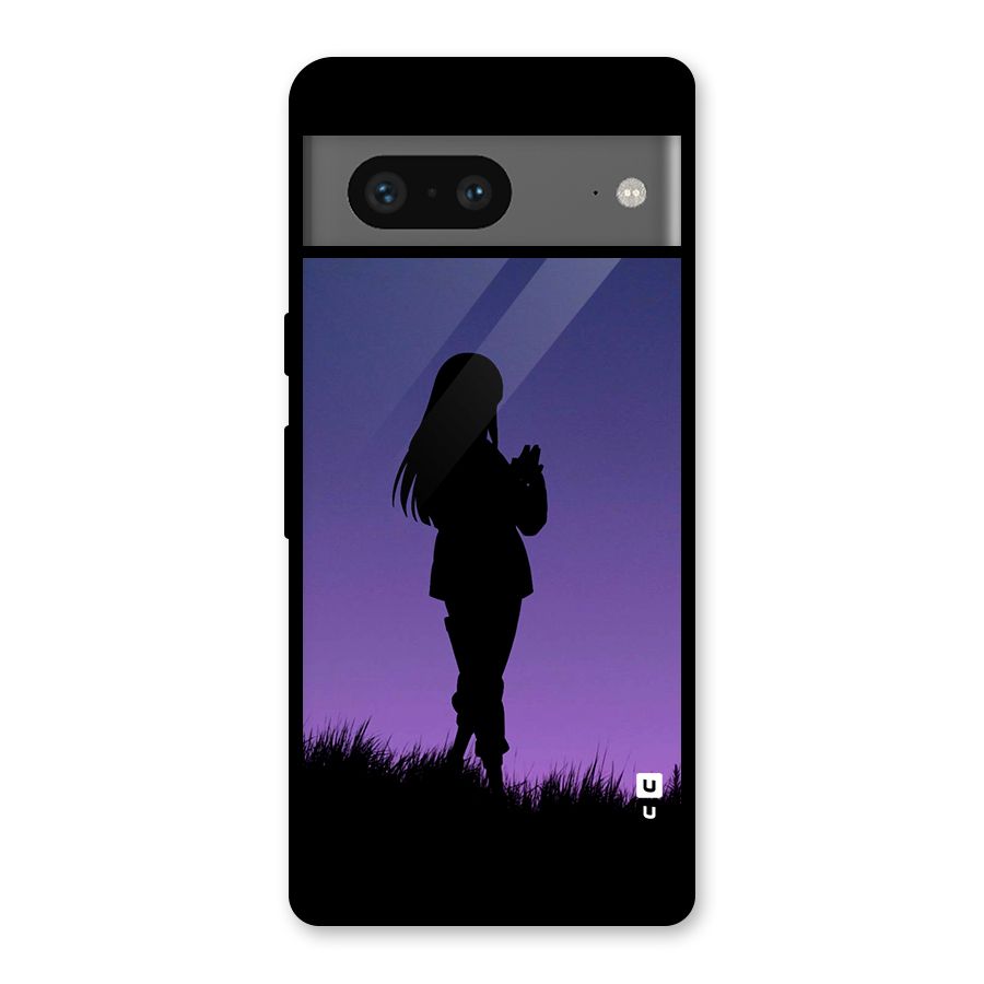 Hinata Shadow Glass Back Case for Google Pixel 7
