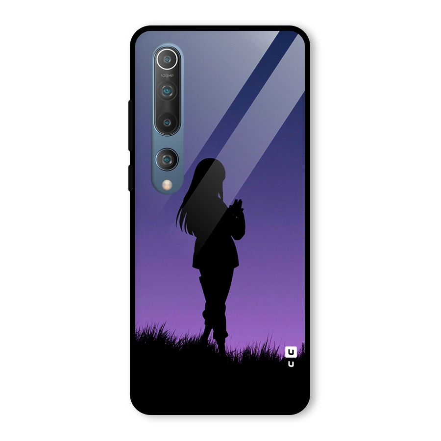 Hinata Shadow Glass Back Case for Mi 10