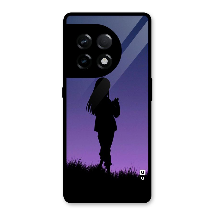 Hinata Shadow Glass Back Case for OnePlus 11R