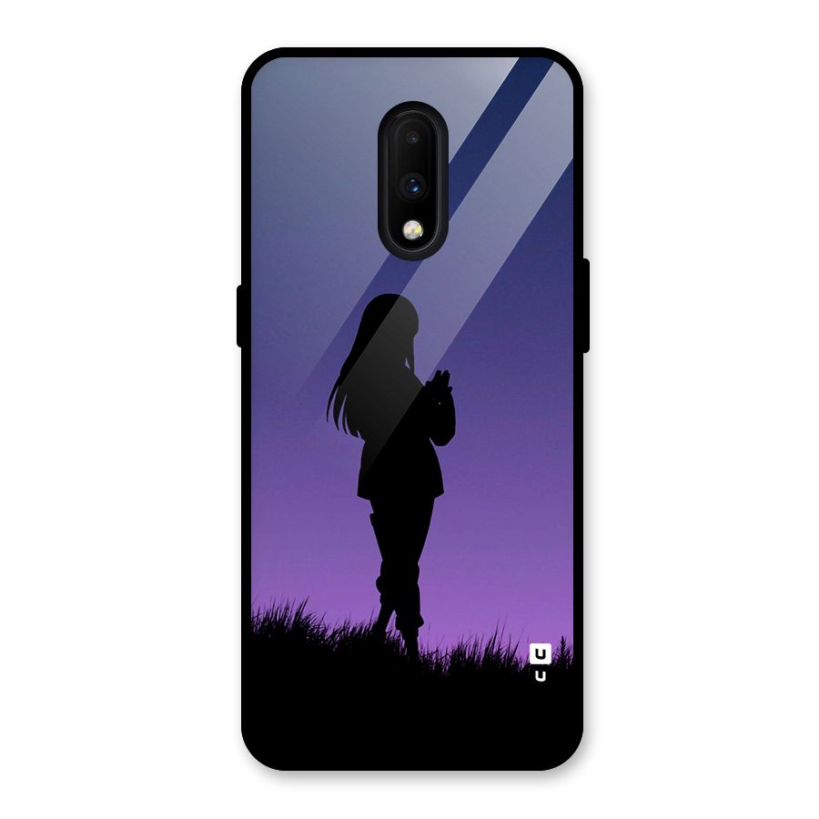 Hinata Shadow Glass Back Case for OnePlus 7