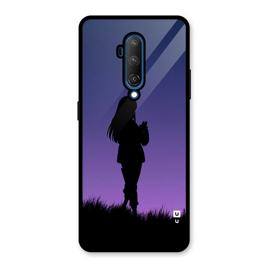 Hinata Shadow Glass Back Case for OnePlus 7T Pro