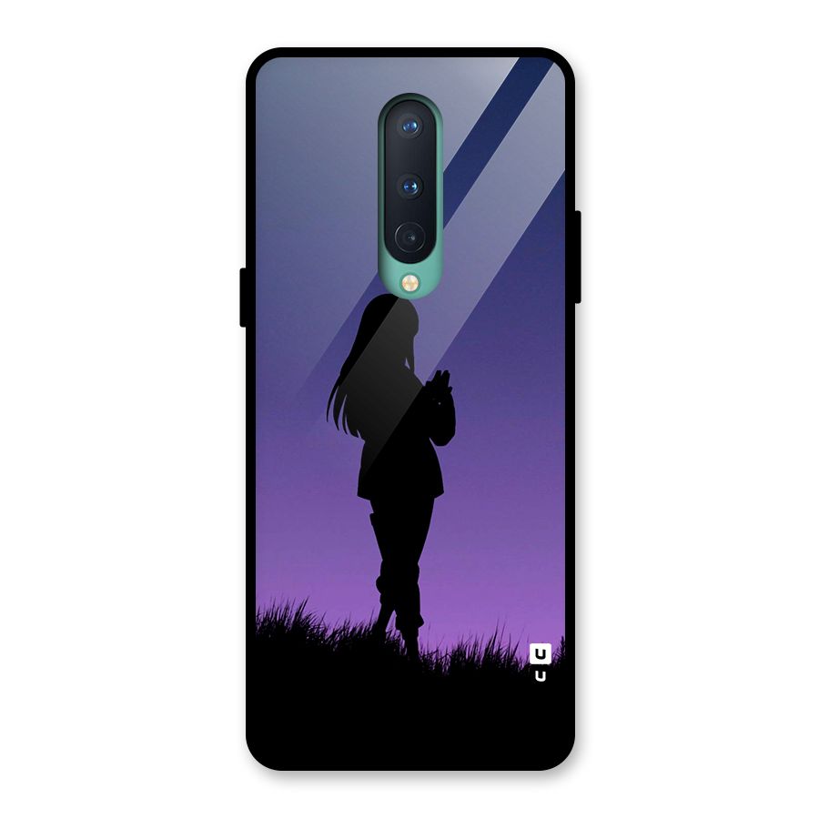 Hinata Shadow Glass Back Case for OnePlus 8