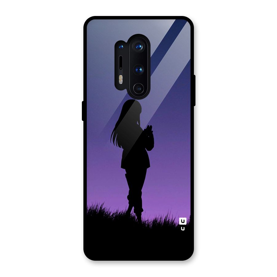 Hinata Shadow Glass Back Case for OnePlus 8 Pro