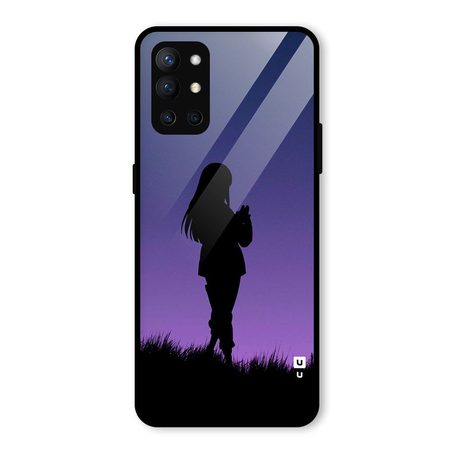 Hinata Shadow Glass Back Case for OnePlus 9R