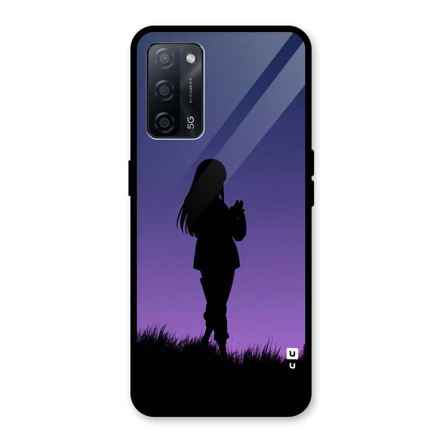 Hinata Shadow Glass Back Case for Oppo A53s 5G
