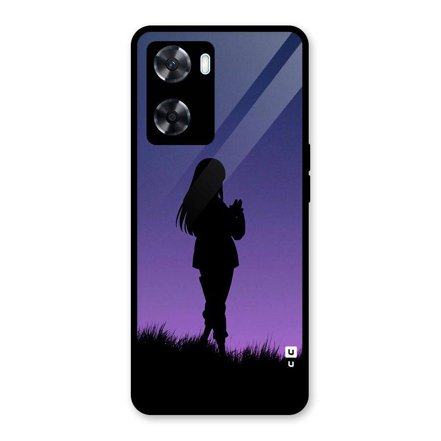 Hinata Shadow Glass Back Case for Oppo A77