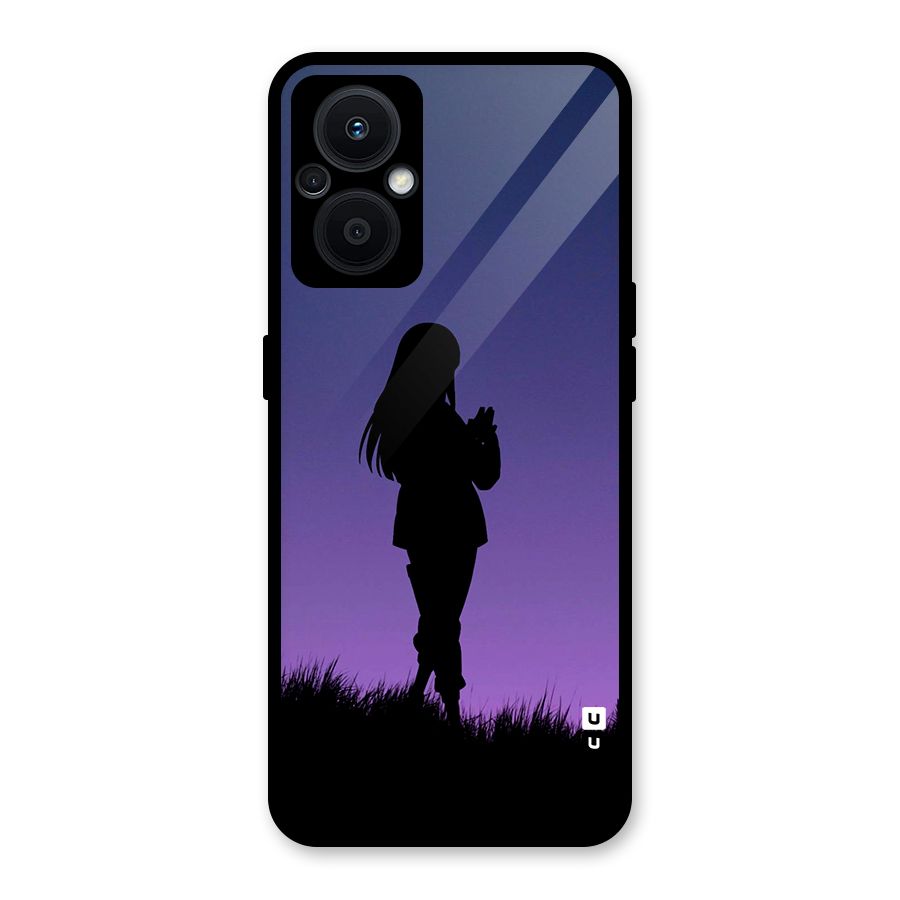 Hinata Shadow Glass Back Case for Oppo F21s Pro 5G