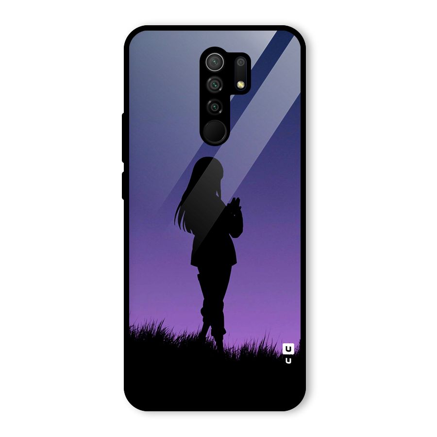 Hinata Shadow Glass Back Case for Poco M2