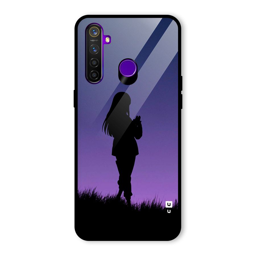 Hinata Shadow Glass Back Case for Realme 5 Pro