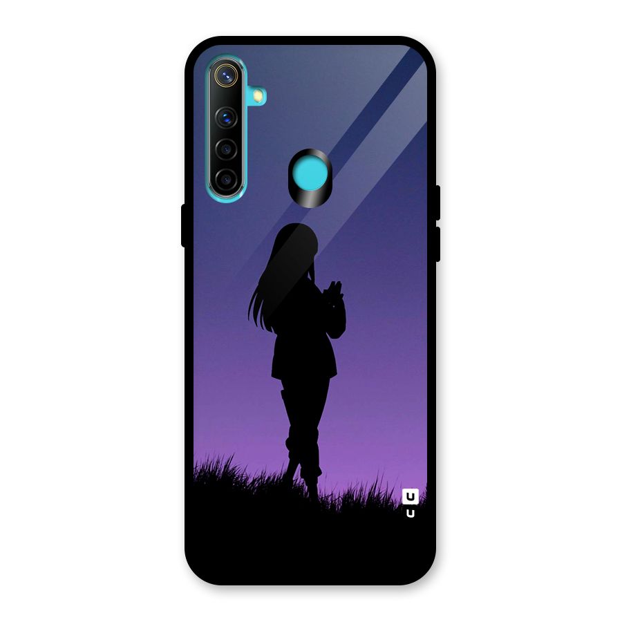 Hinata Shadow Glass Back Case for Realme 5i