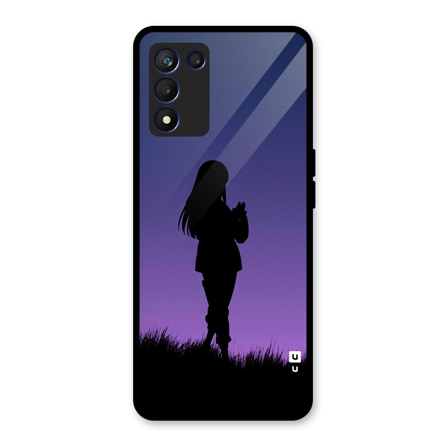 Hinata Shadow Glass Back Case for Realme 9 5G Speed