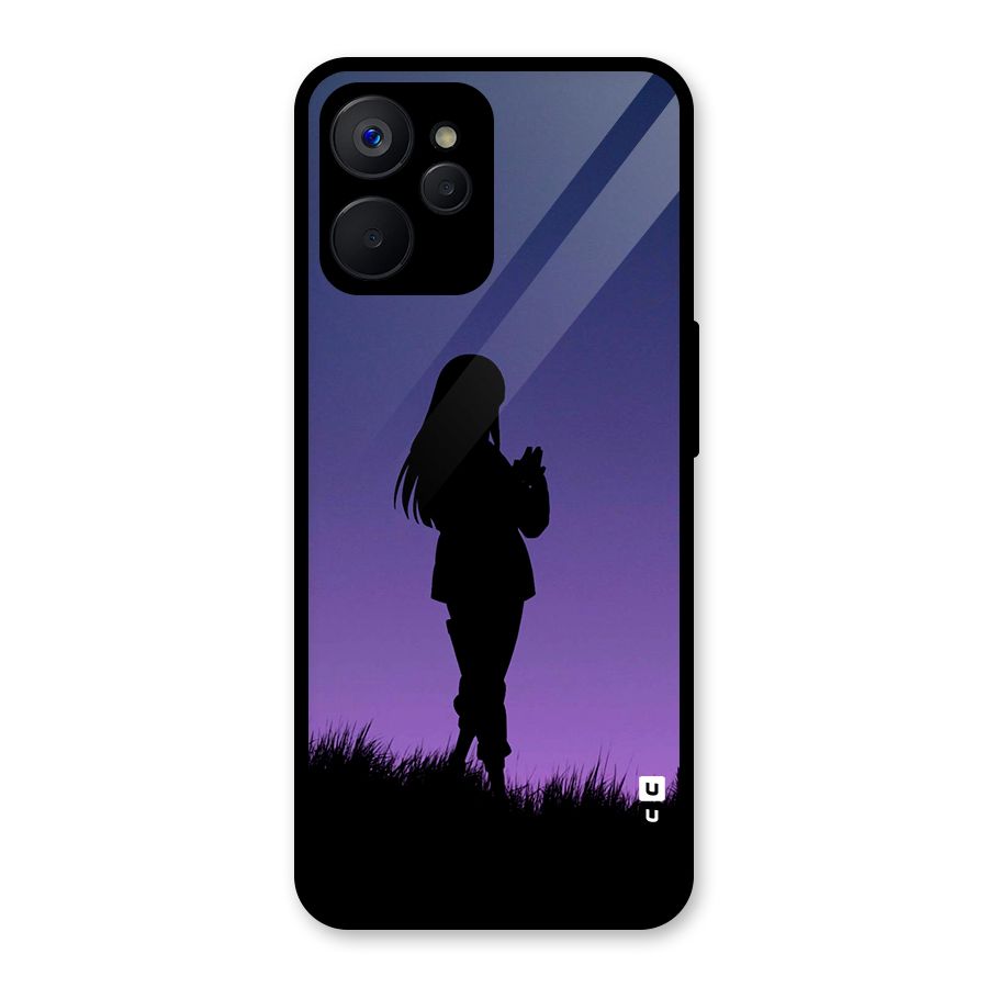 Hinata Shadow Glass Back Case for Realme 9i 5G