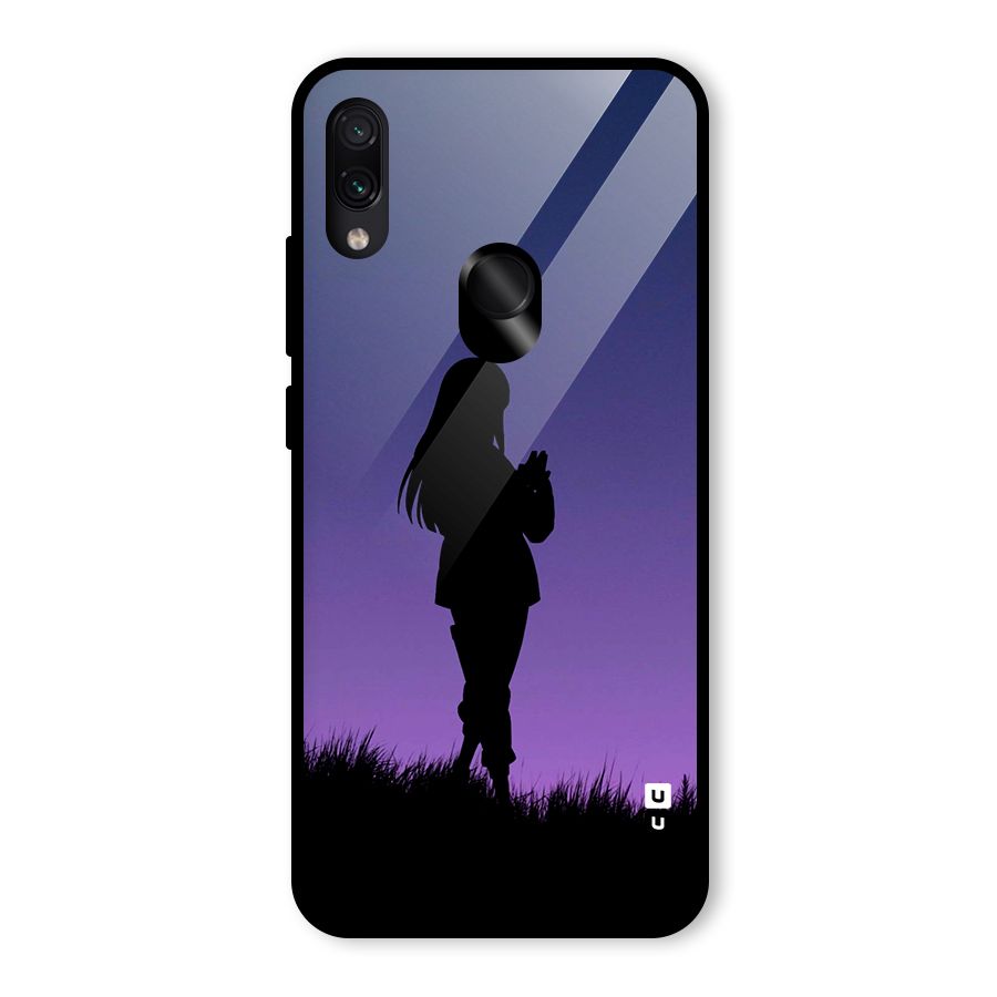 Hinata Shadow Glass Back Case for Redmi Note 7 Pro