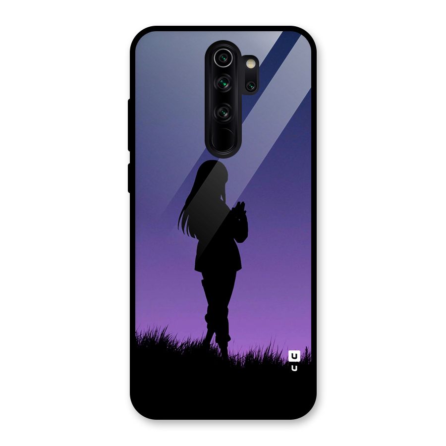 Hinata Shadow Glass Back Case for Redmi Note 8 Pro