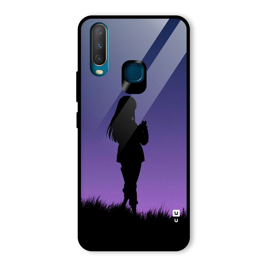 Hinata Shadow Glass Back Case for Vivo U10