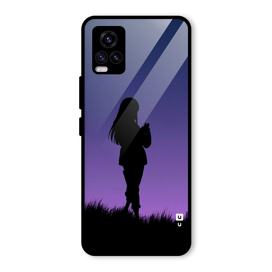 Hinata Shadow Glass Back Case for Vivo V20