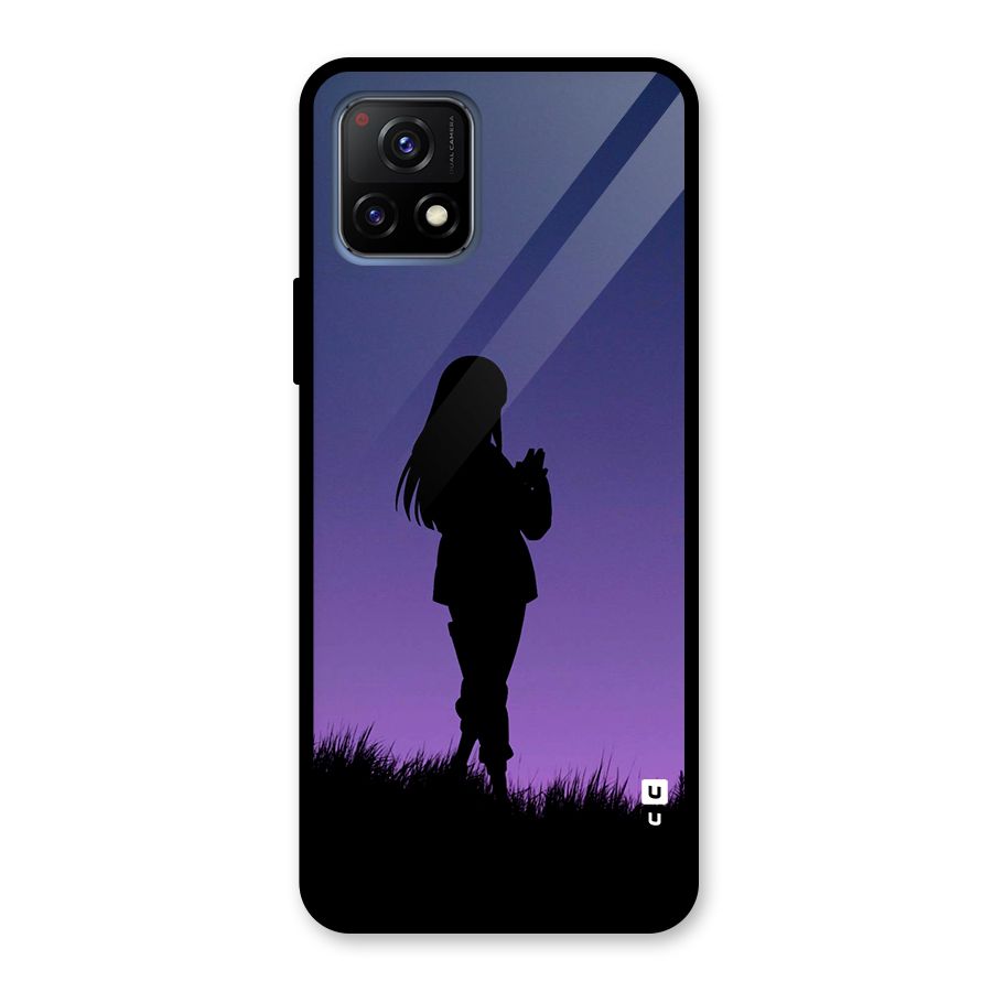 Hinata Shadow Glass Back Case for Vivo Y72 5G