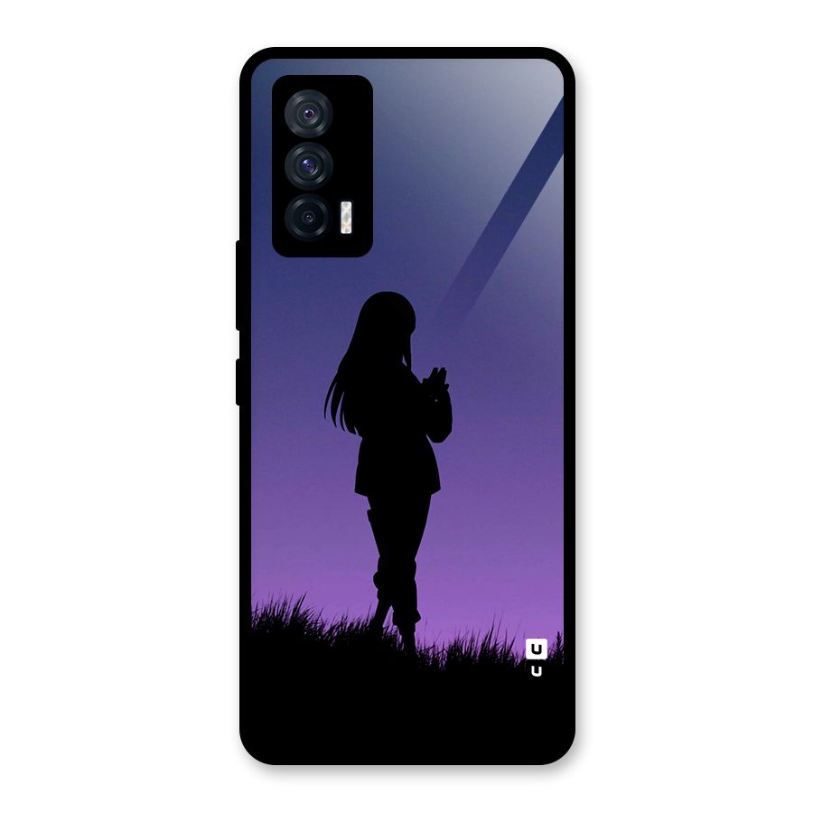 Hinata Shadow Glass Back Case for Vivo iQOO 7 5G