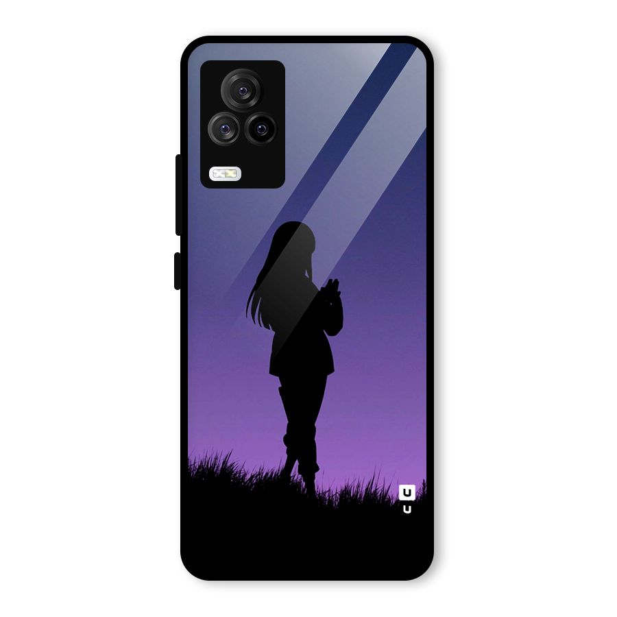 Hinata Shadow Glass Back Case for Vivo iQOO 7 Legend 5G