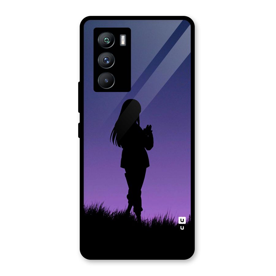 Hinata Shadow Glass Back Case for Vivo iQOO 9 SE