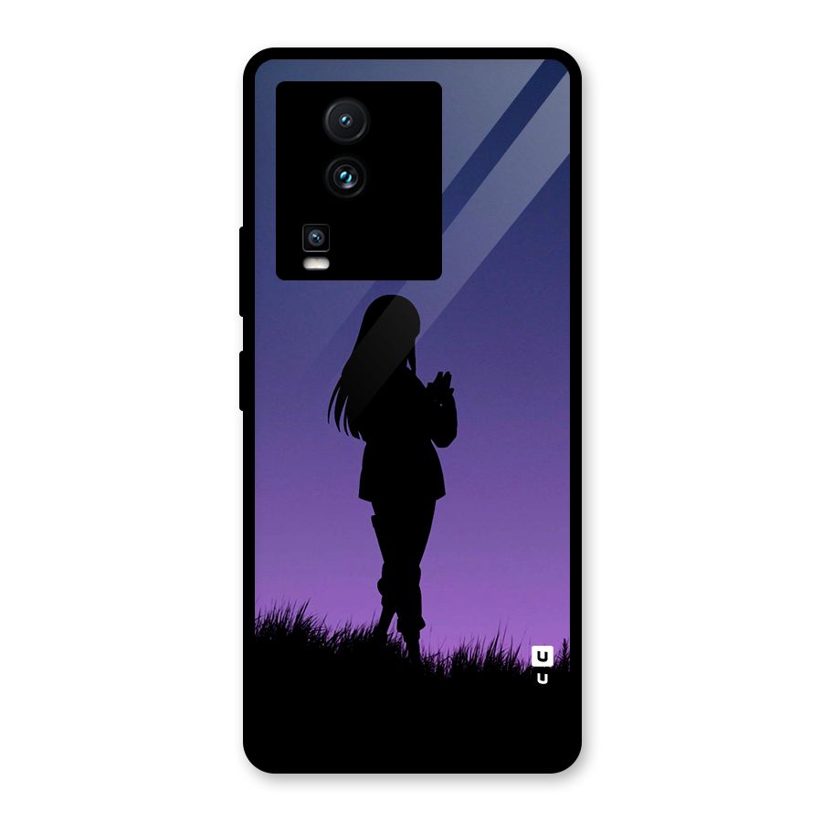 Hinata Shadow Glass Back Case for Vivo iQOO Neo 7