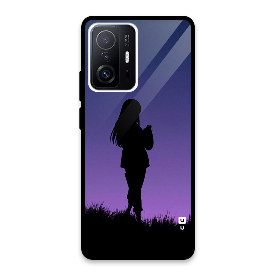 Hinata Shadow Glass Back Case for Xiaomi 11T Pro